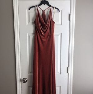 Jenny Yoo Sullivan Velvet English Rose Dress